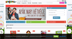 Desktop Screenshot of gyerekjatekok.hu